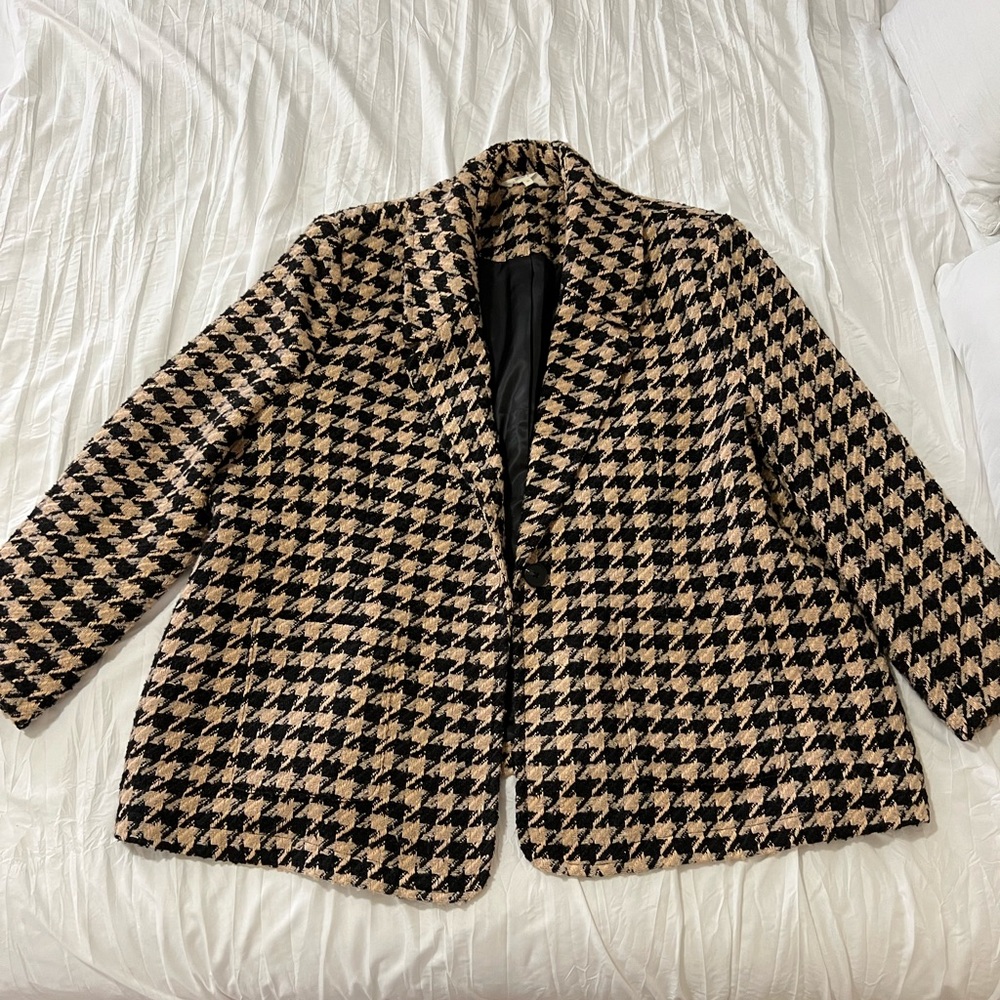 Houndstooth Blazer